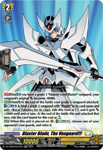 Blaster Blade, The Vanguard!!! (Re+)