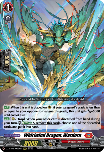 Whirlwind Dragon, Wardorn (RRR)