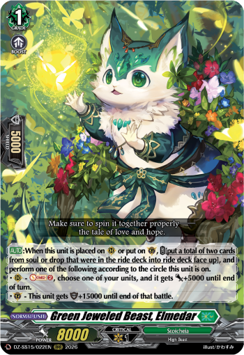 Green Jeweled Beast, Elmedar (RRR)