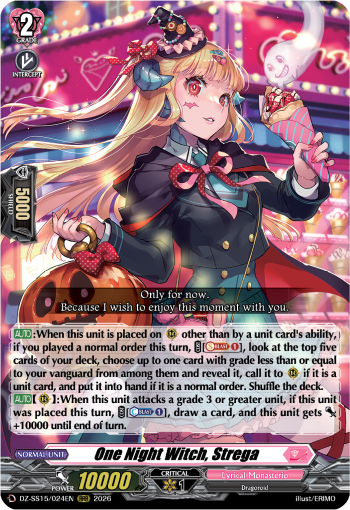 One Night Witch, Strega (RRR)