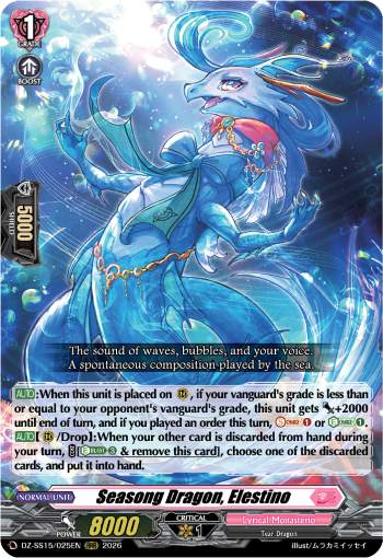 Seasong Dragon, Elestino (RRR)