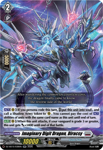 Imaginary Digit Dragon, Diracsy (RR)