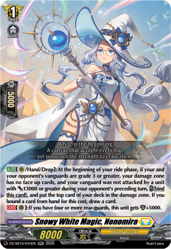 Snowy White Magic, Nonomira (RR)