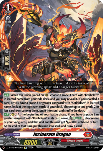 Incinerate Dragon (Re)