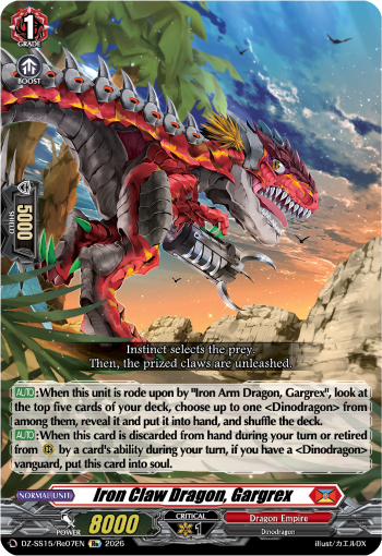 Iron Claw Dragon, Gargrex (Re)