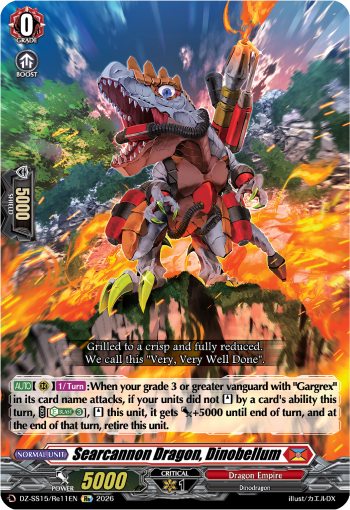 Searcannon Dragon, Dinobellum (Re)