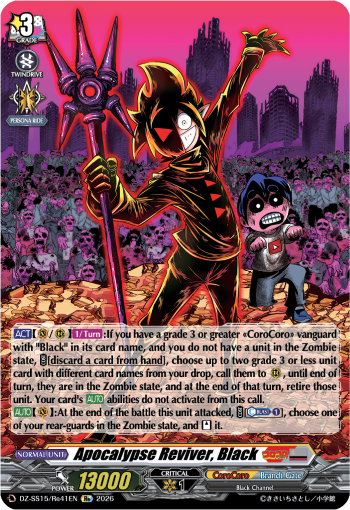 Apocalypse Reviver, Black (Re)