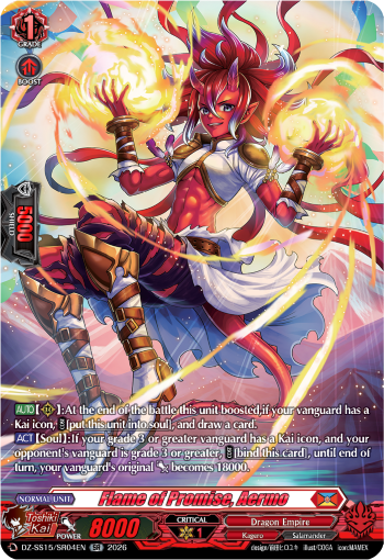 Flame of Promise, Aermo (SR)
