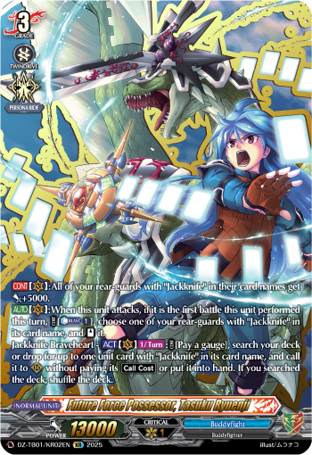 Future Force Possessor, Tasuku Ryuenji (KR)