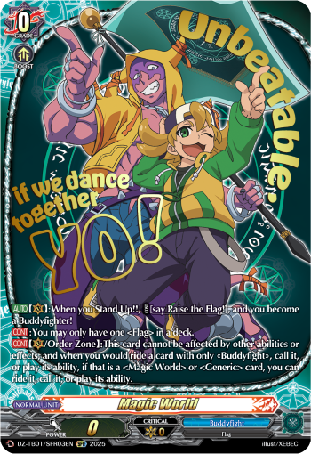Magic World Flag - Tetsuya Kurodake (SFR)