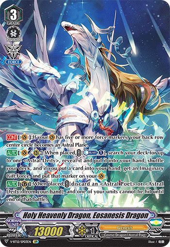 Holy Heavenly Dragon, Eosanesis Dragon (SP)